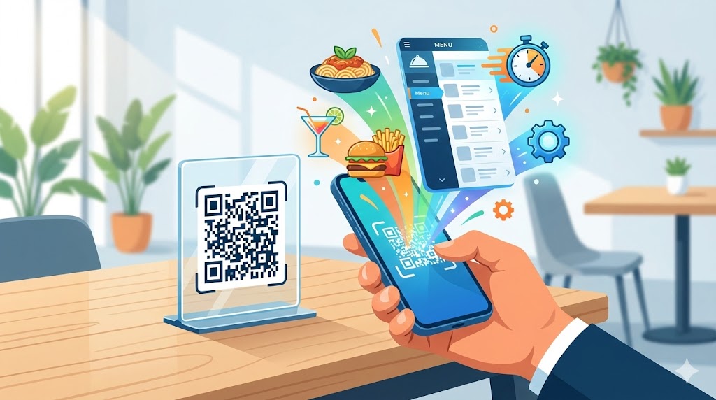 Digitalisering van restaurantbedrywighede met QR-kodestelsels